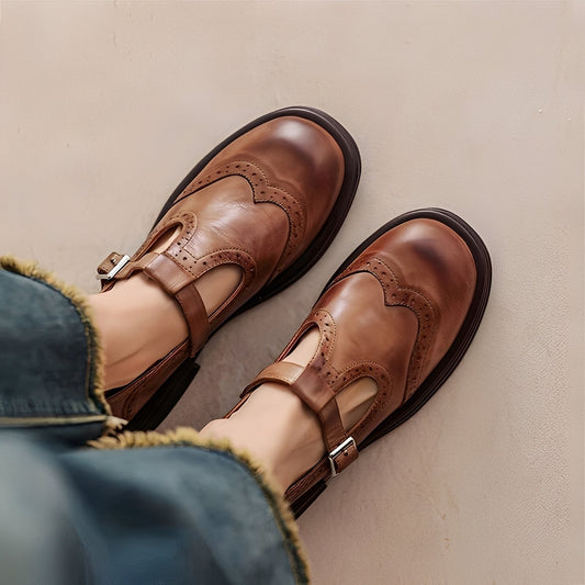 Marley - Elegante flache Damenlederschuhe