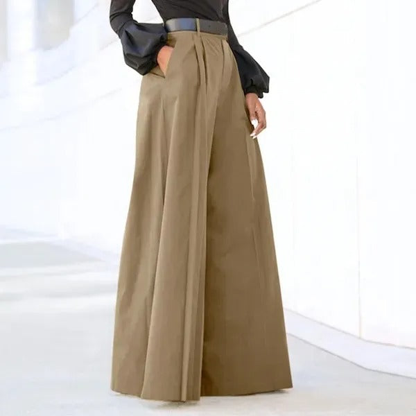 Rivka – Weite Hosen mit Weichem Drapieren