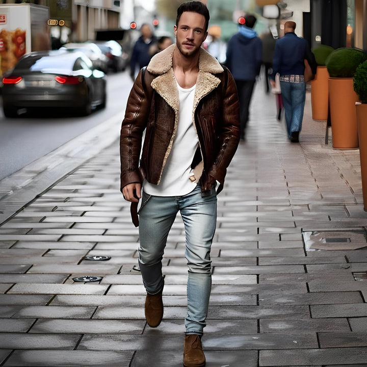 Nikolas - Elegante, warme Jacke für Herren