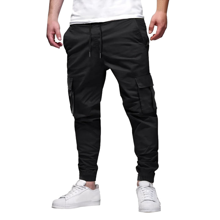 Tevin - Komfortable, eng geschnittene Stretch-Cargohose für Männer