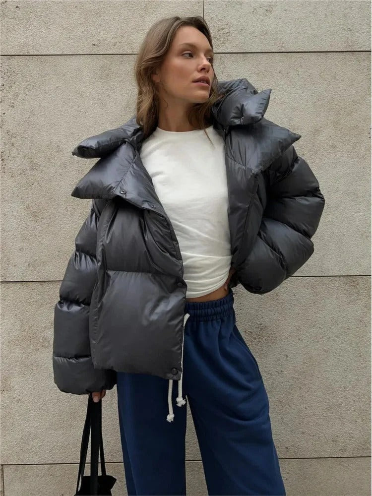 Camille - Damenkapuzenjacke aus wattierter Baumwolle