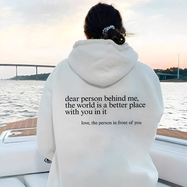 Cecilia - Bequemer Damen-Hoodie mit auffälligem Muster