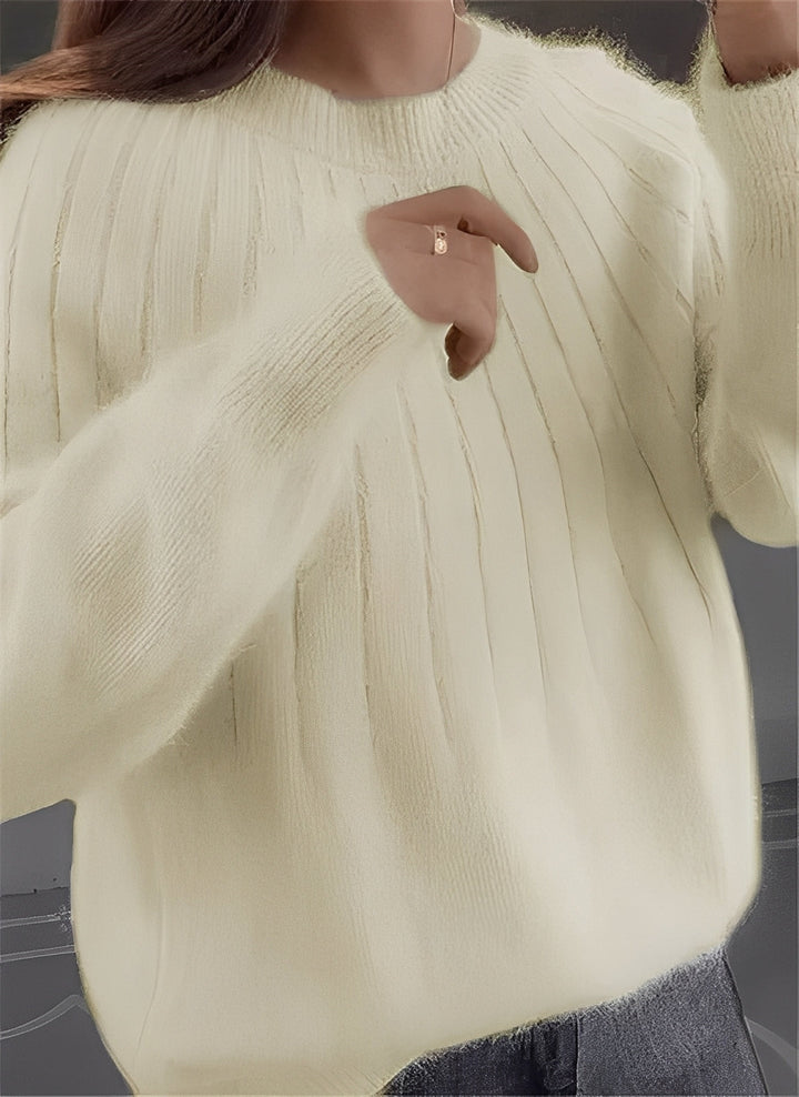 Cornelia - Bequemer, locker sitzender Damen-Kaschmirpullover