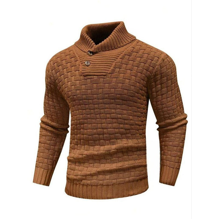 Eldon - Schicker Herrenpullover mit Knöpfen