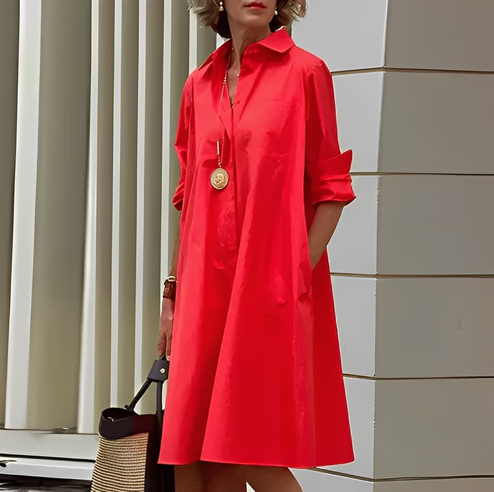 Maeva – Modisches Damen-Hemdkleid