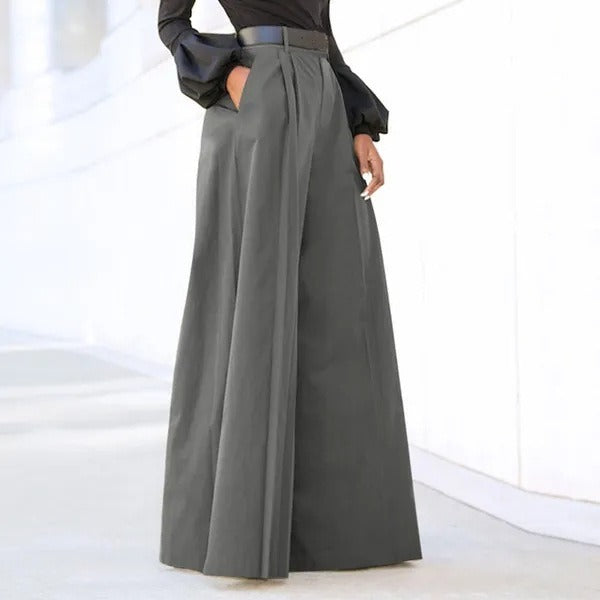 Rivka – Weite Hosen mit Weichem Drapieren