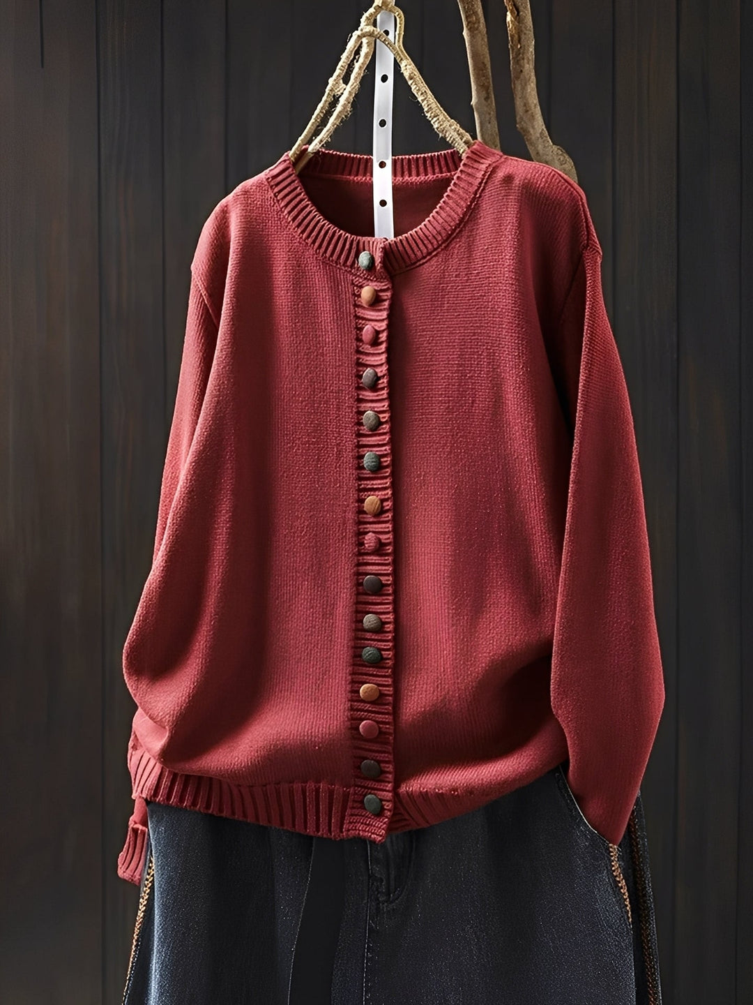 Rhonda - Stilvolle, leichte Damen-Strickjacke