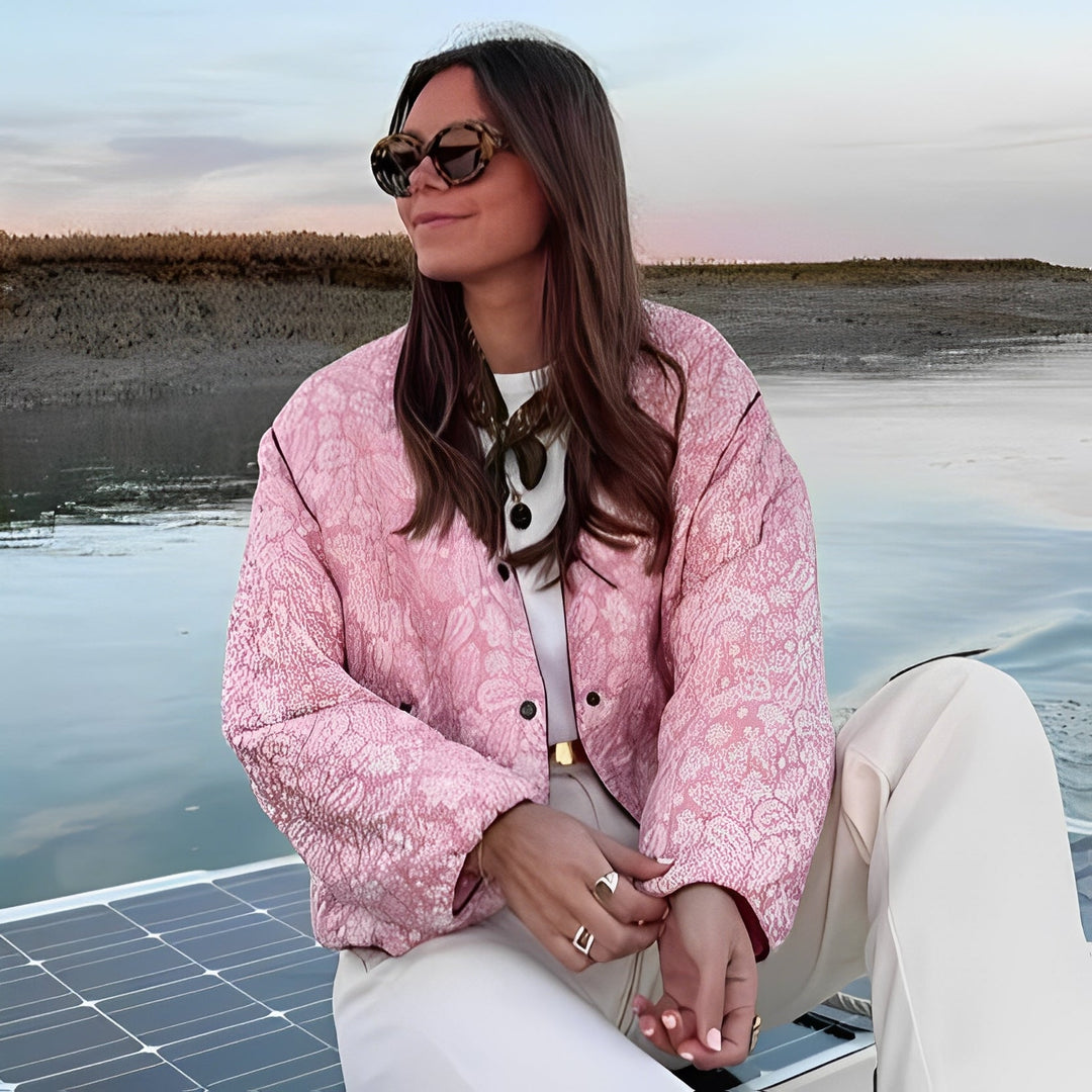 Katelyn - Bequeme Patchwork-Steppjacke für Frauen