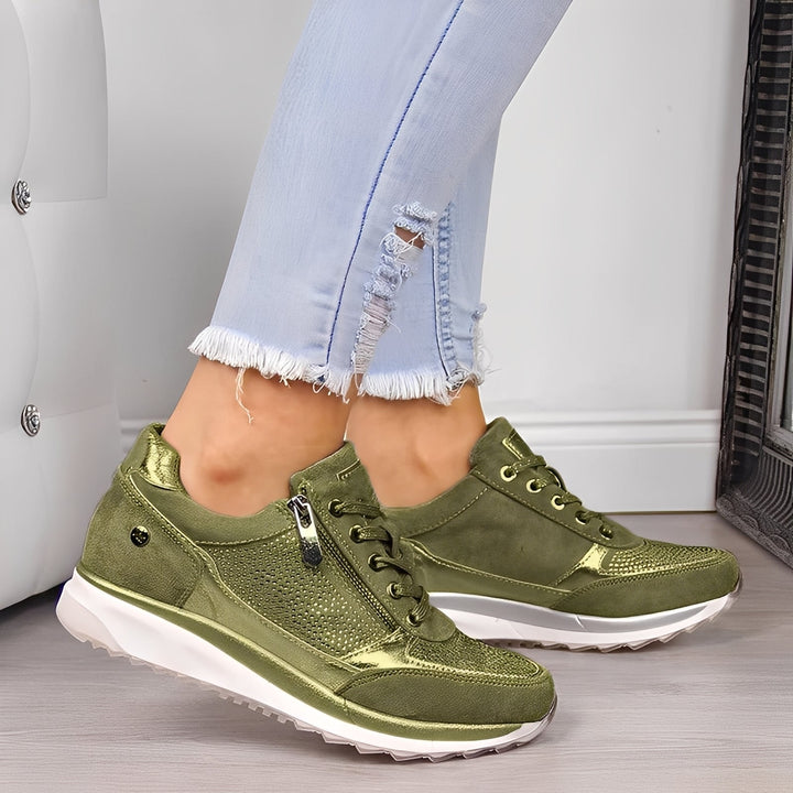 Melanie - Damen-Sneaker mit Reißverschluss