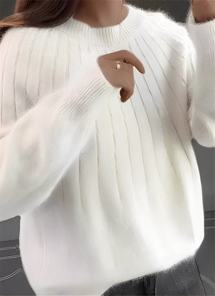 Cornelia - Bequemer, locker sitzender Damen-Kaschmirpullover