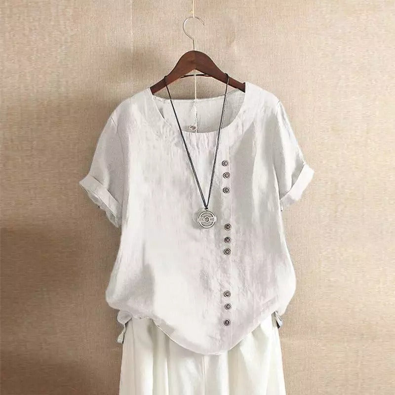 Aveline – Top mit Natürlichem Charme