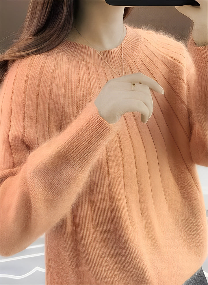 Cornelia - Bequemer, locker sitzender Damen-Kaschmirpullover