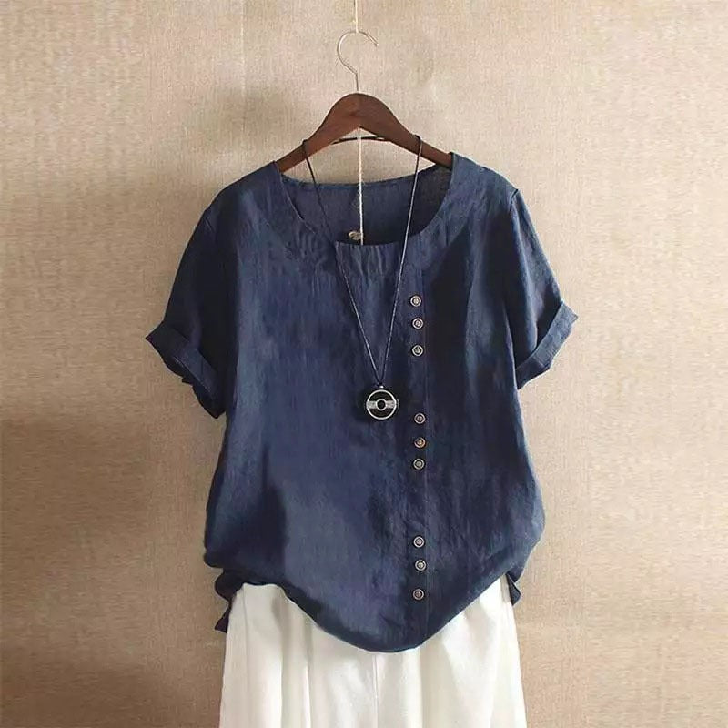 Aveline – Top mit Natürlichem Charme