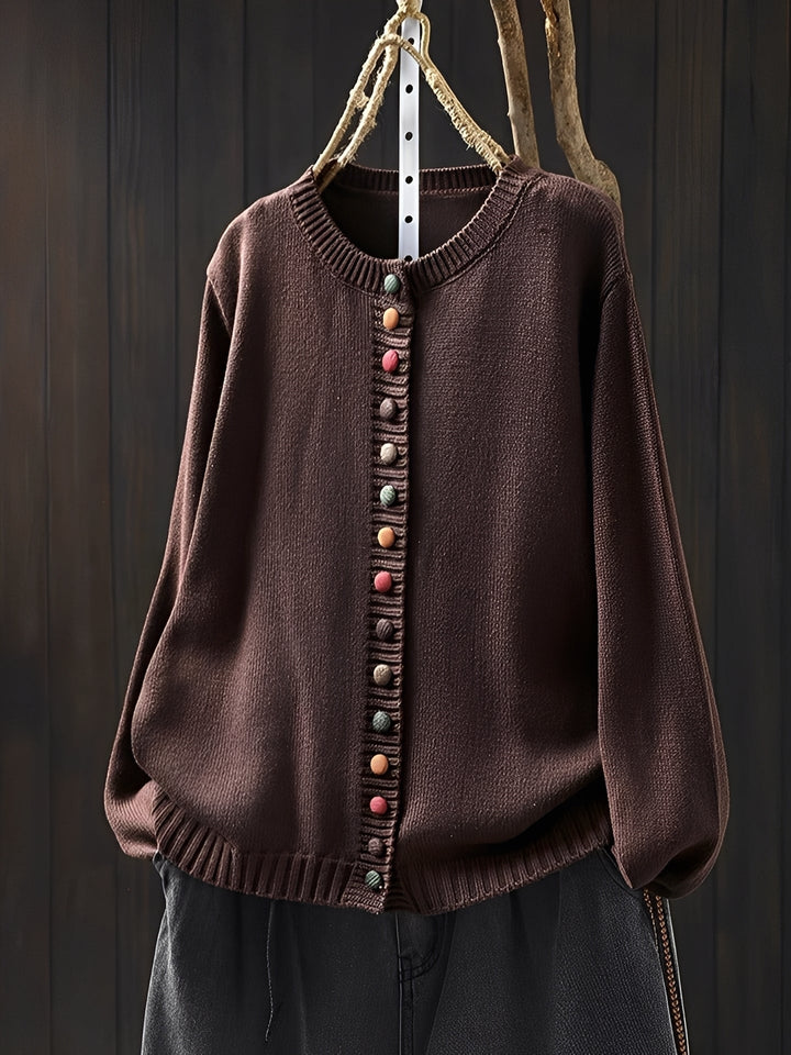 Rhonda - Stilvolle, leichte Damen-Strickjacke