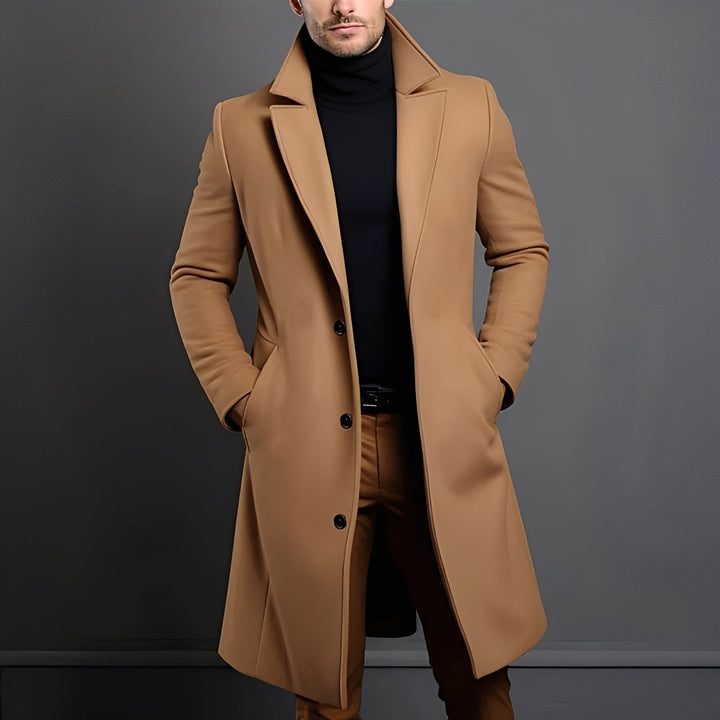 Tucker - Stilvoller Woll-Trenchcoat für Herren
