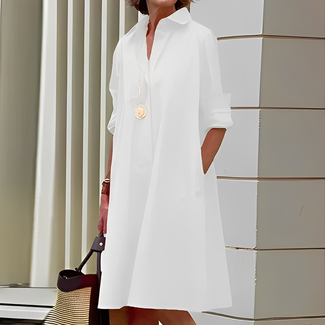 Maeva – Modisches Damen-Hemdkleid