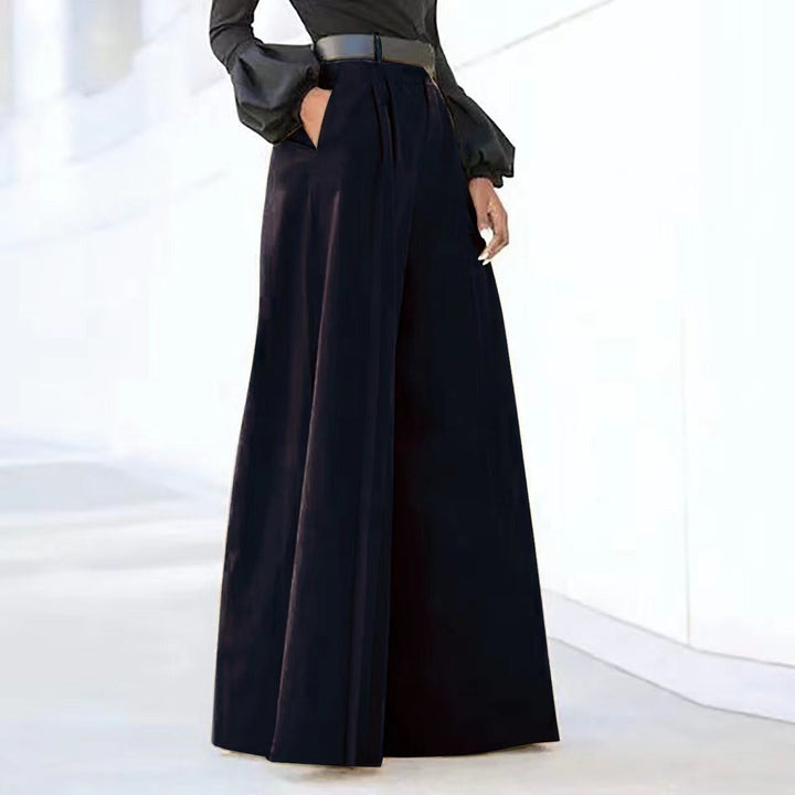 Rivka – Weite Hosen mit Weichem Drapieren