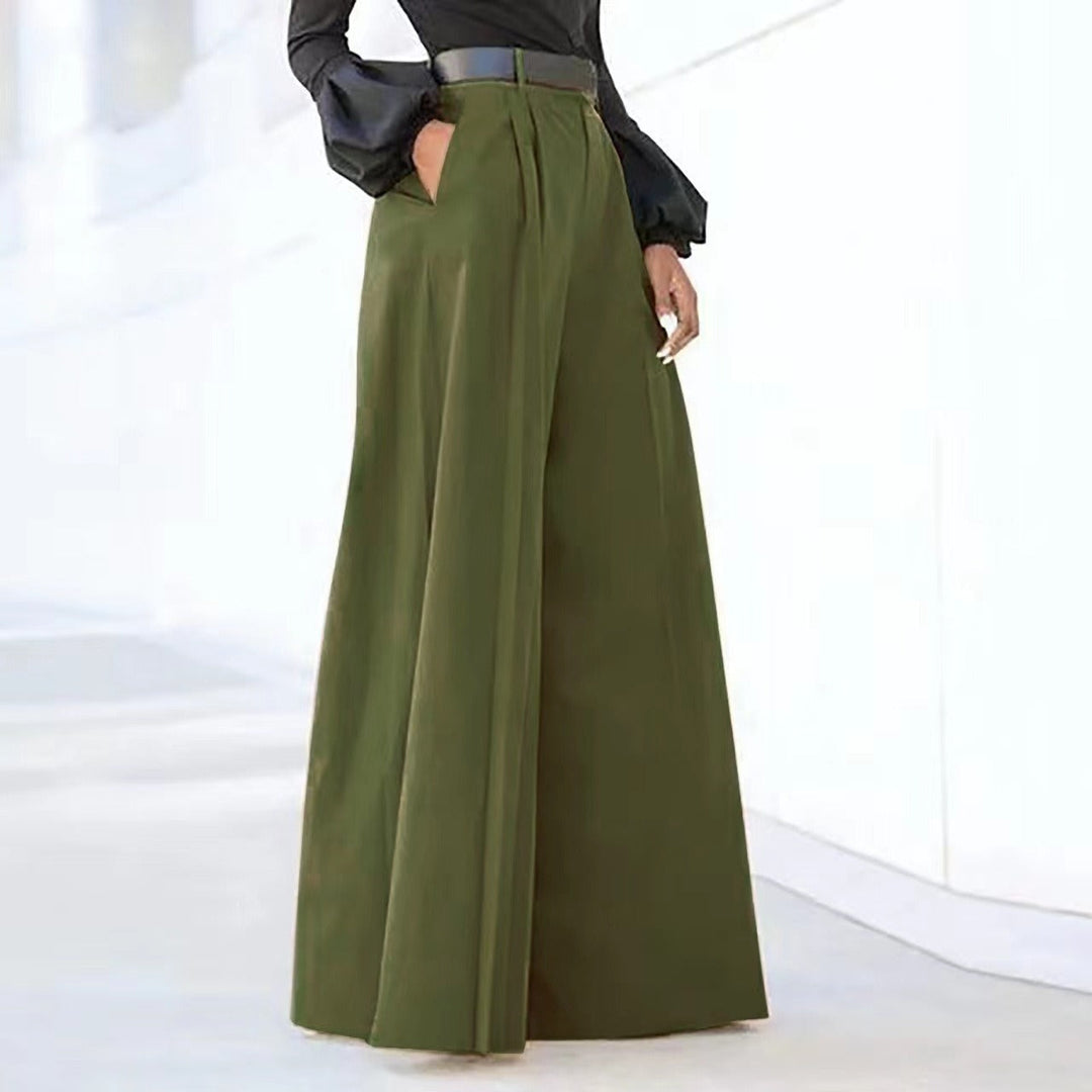Rivka – Weite Hosen mit Weichem Drapieren