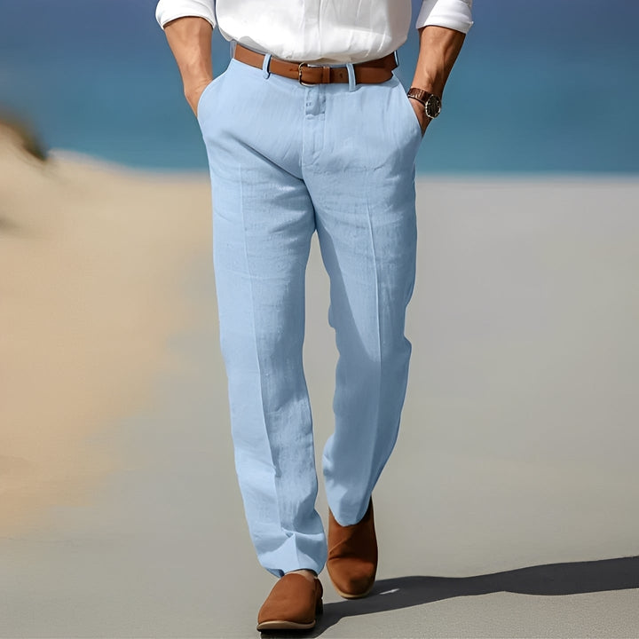 Trent - Bequeme, stilvolle Leinenhose für Herren