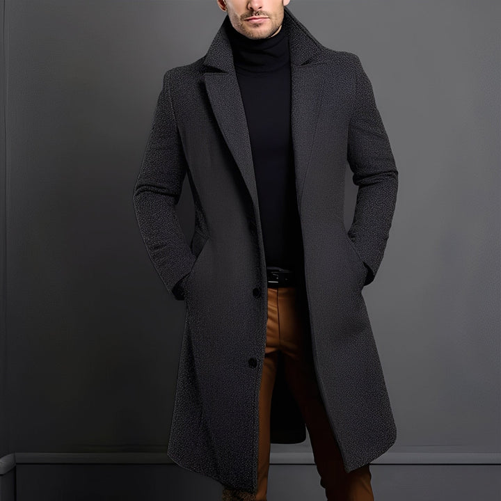 Tucker - Stilvoller Woll-Trenchcoat für Herren