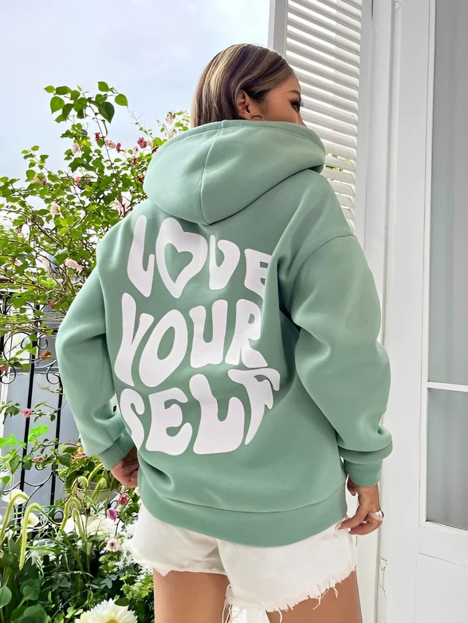 Gisselle - Eleganter, lässiger Damen-Hoodie mit Print