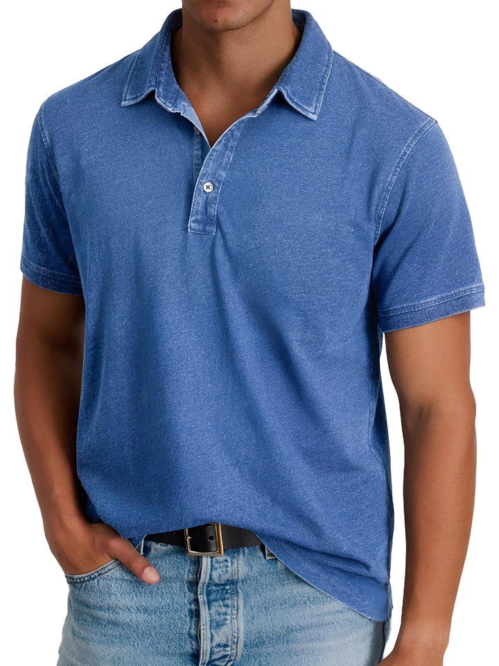 Darrell - Modernes, locker sitzendes Herren-Poloshirt