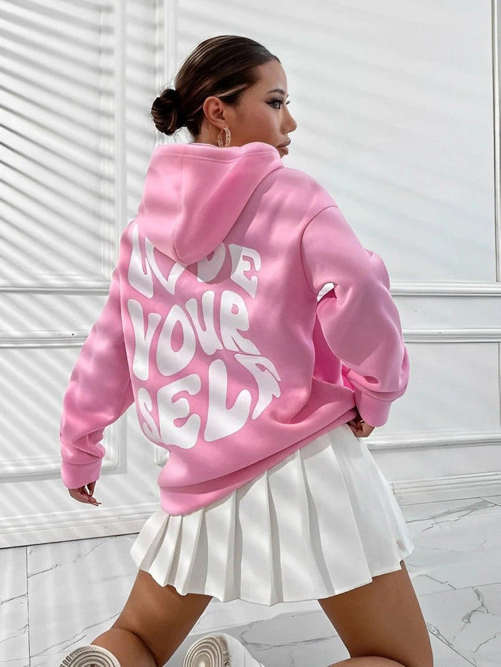 Gisselle - Eleganter, lässiger Damen-Hoodie mit Print