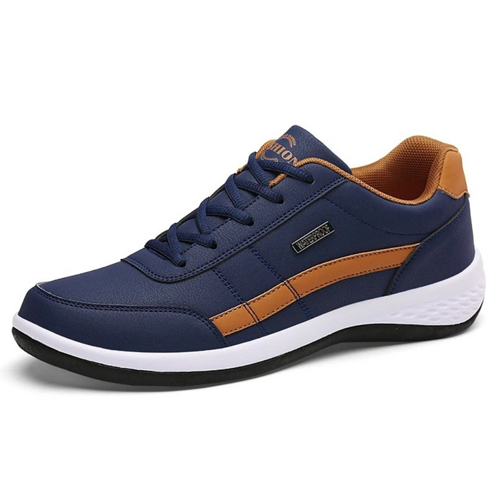 Clarenz - Herren Bequeme Orthopädische Ledersneaker