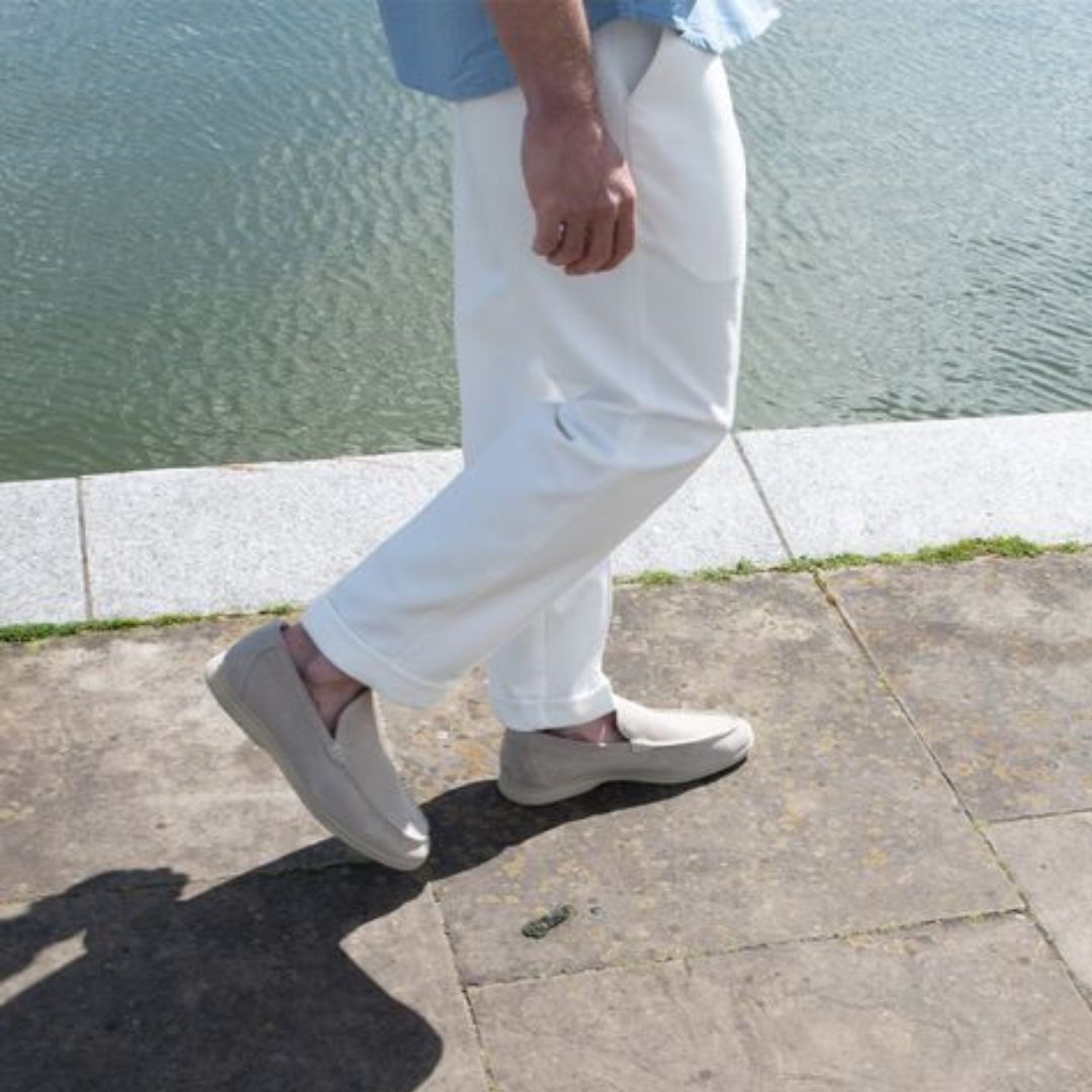 Jad - Bequeme Wildleder-Slipper für Männer