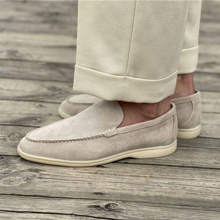 Jad - Bequeme Wildleder-Slipper für Männer