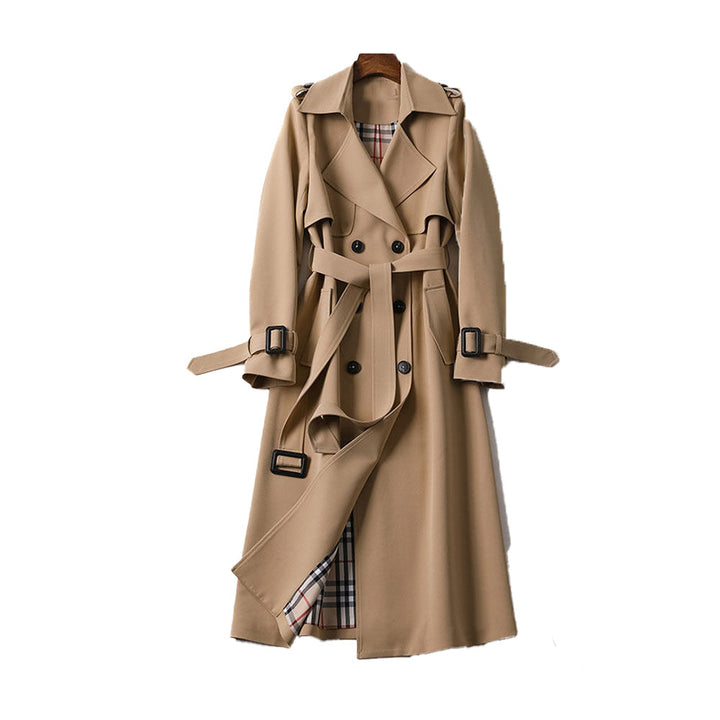 Chloé – Damen Trenchcoat mit doppelter Knopfreihe