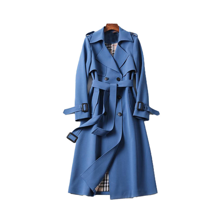 Chloé – Damen Trenchcoat mit doppelter Knopfreihe