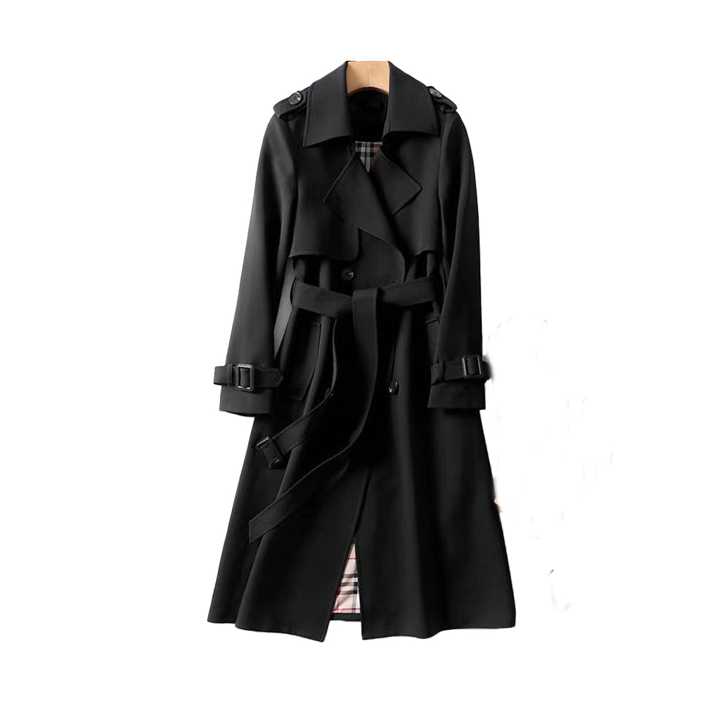 Chloé – Damen Trenchcoat mit doppelter Knopfreihe