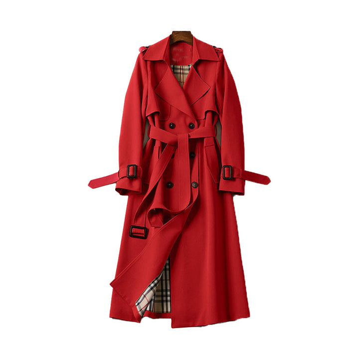 Chloé – Damen Trenchcoat mit doppelter Knopfreihe