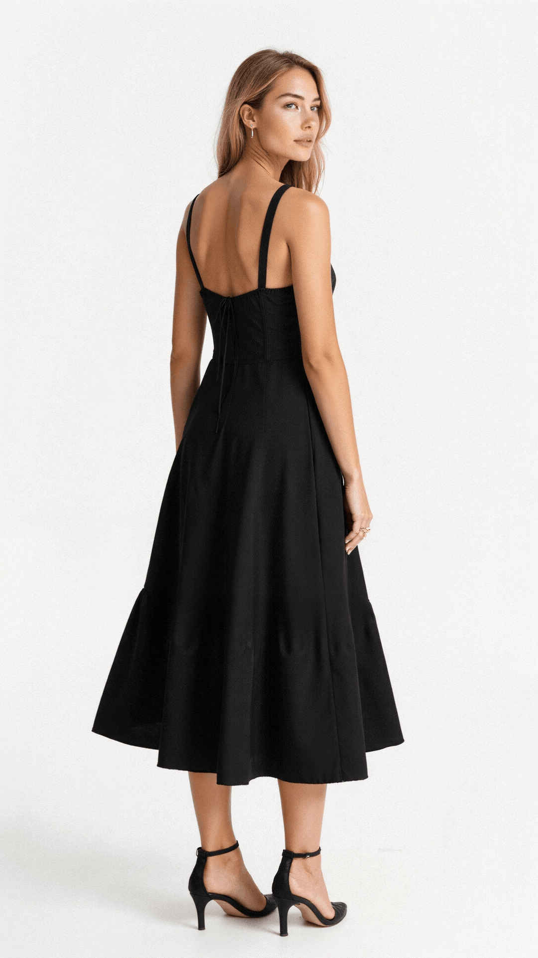 Vanessa - Korsett-Midi-Kleid Hebt Weibliche Formen Hervor