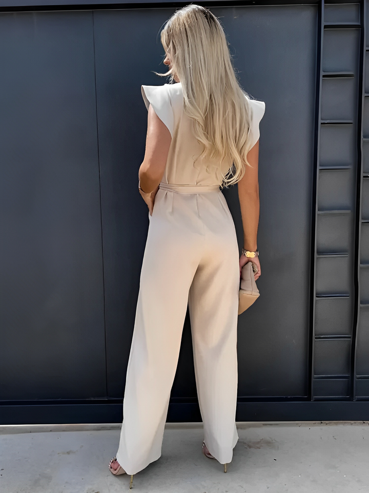 Roberta - Eleganter Damen-Jumpsuit mit hoher Taille