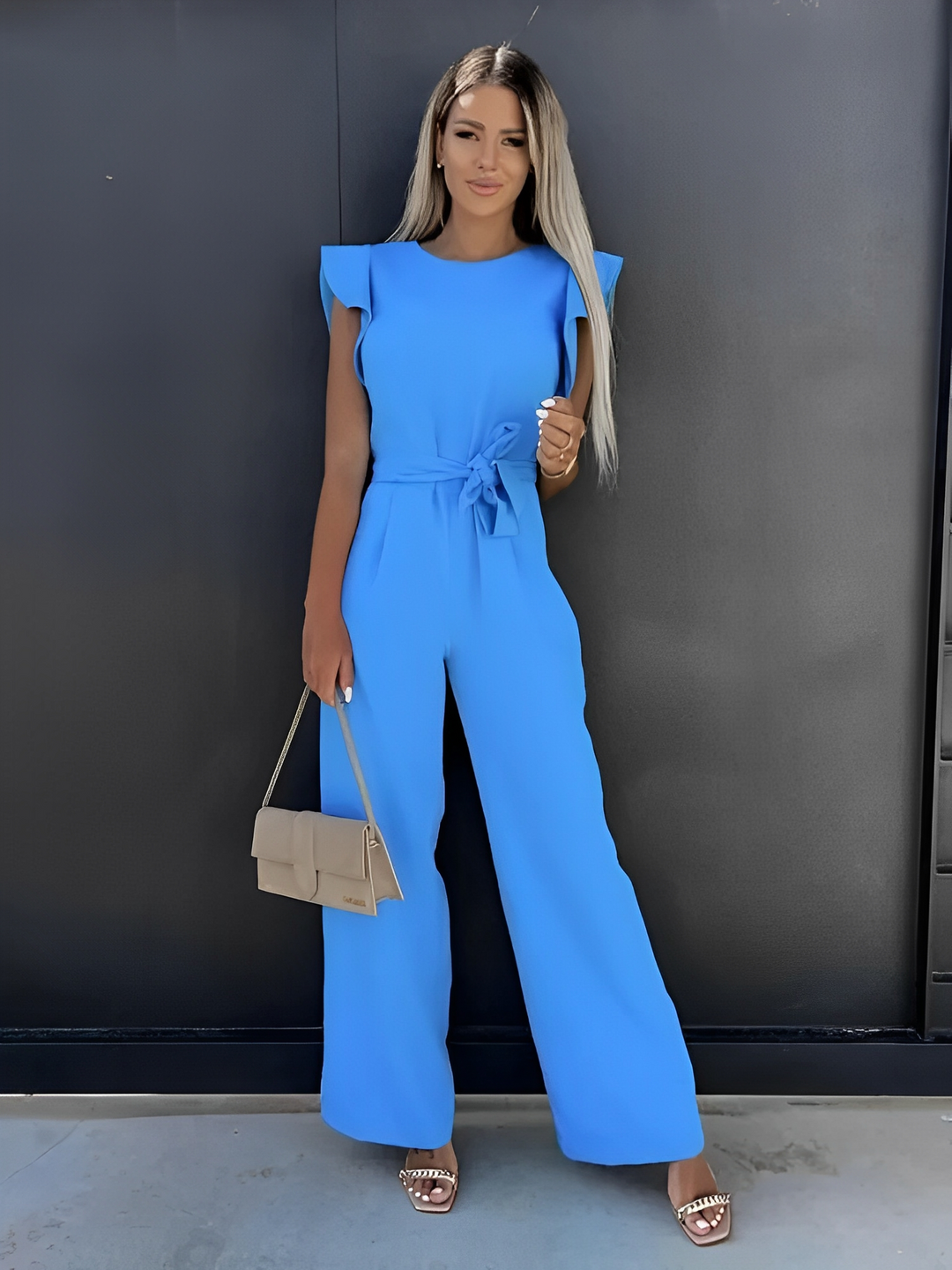 Roberta - Eleganter Damen-Jumpsuit mit hoher Taille