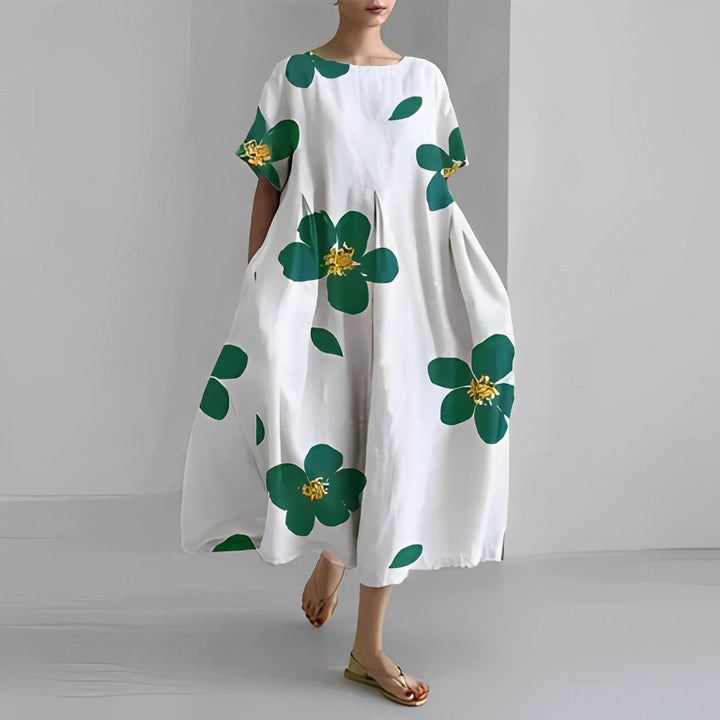 Vanessa – Langes Frühlingskleid im lässigen Boho-Stil