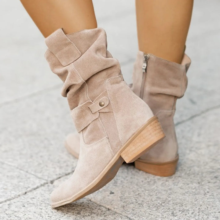 Elisa – Wildleder-Stiefeletten | Elegant & Bequem