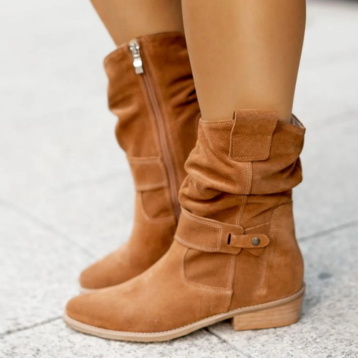 Elisa – Wildleder-Stiefeletten | Elegant & Bequem