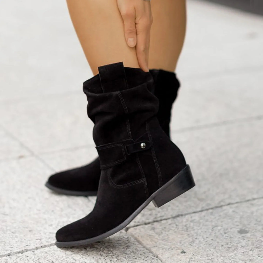 Elisa – Wildleder-Stiefeletten | Elegant & Bequem