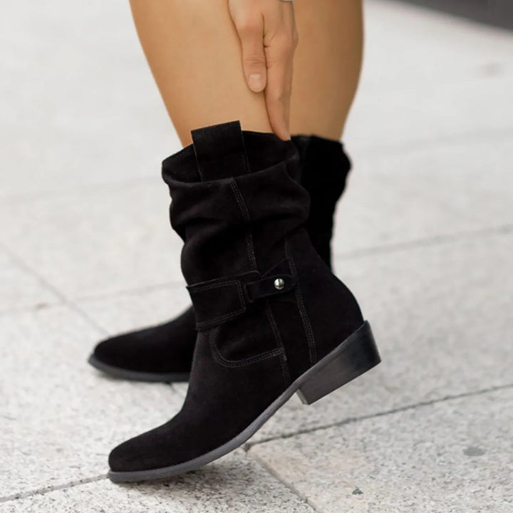 Elisa – Wildleder-Stiefeletten | Elegant & Bequem