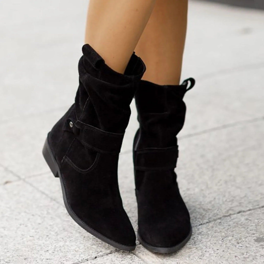 Elisa – Wildleder-Stiefeletten | Elegant & Bequem