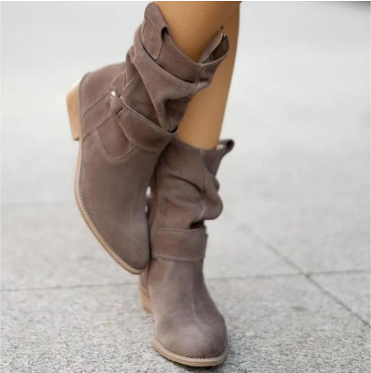 Elisa – Wildleder-Stiefeletten | Elegant & Bequem