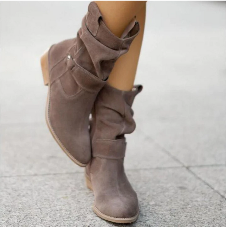 Elisa – Wildleder-Stiefeletten | Elegant & Bequem