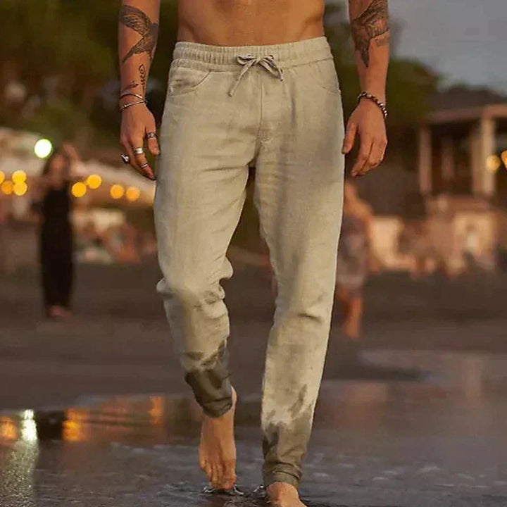 Mike - Zeitlose Leinenhosen für Herren