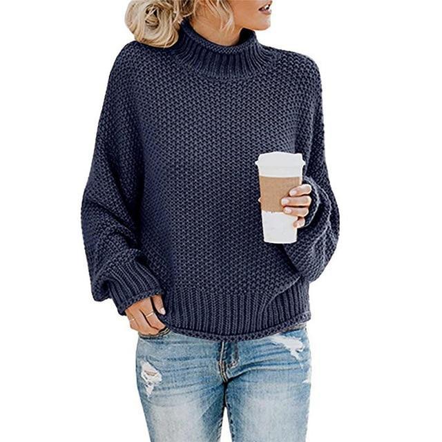 Donoma - Warmer Damen Mode-Pullover