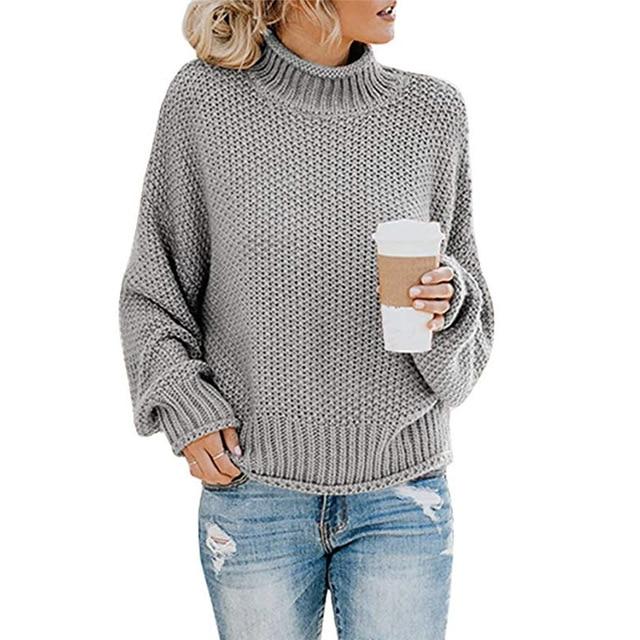 Donoma - Warmer Damen Mode-Pullover