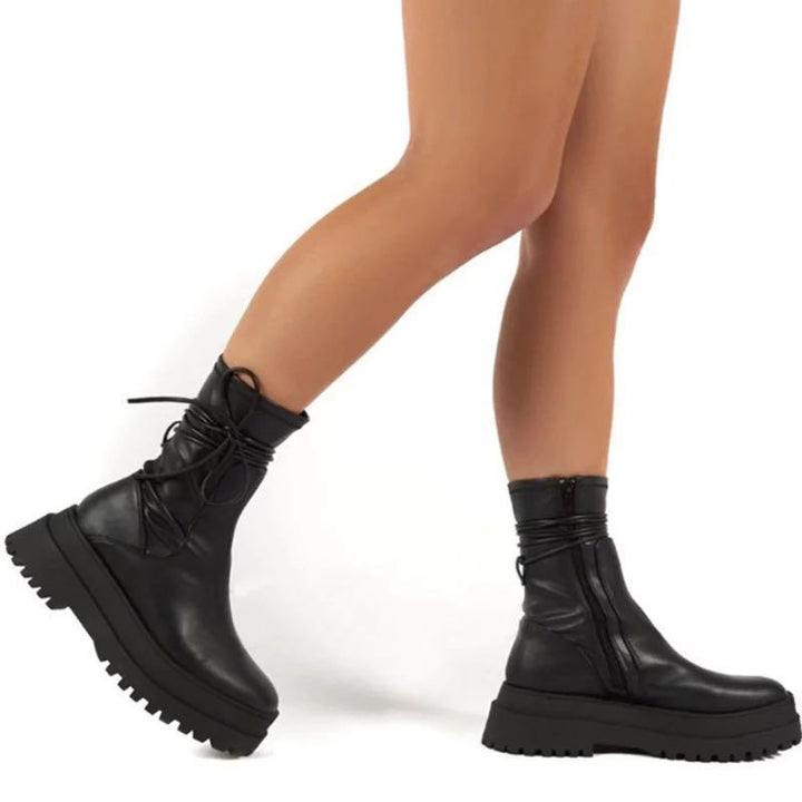Monica - Modische Lederstiefel