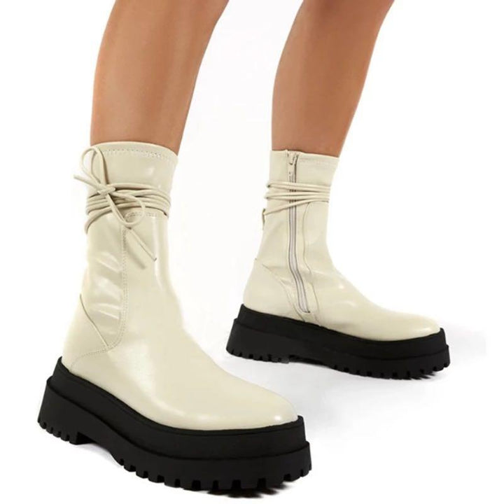 Monica - Modische Lederstiefel